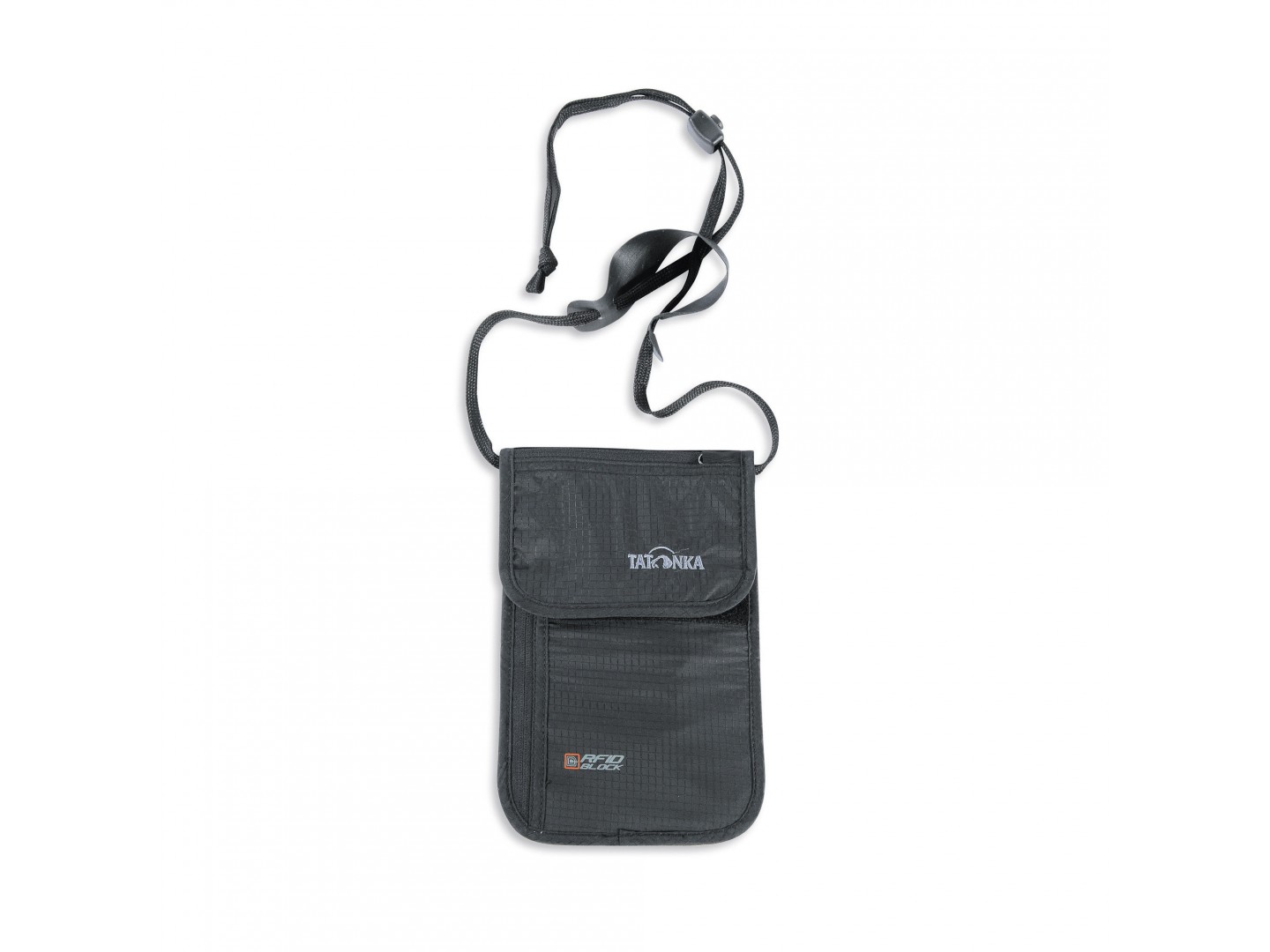 Дорожный кошелек-карман на шею для денег и документов Tatonka Skin Neck Pouch (Black)