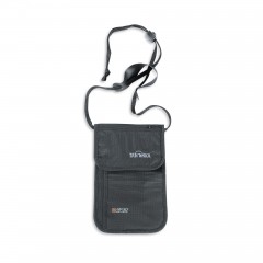 Дорожный кошелек-карман на шею для денег и документов Tatonka Skin Neck Pouch RFID B (Black)