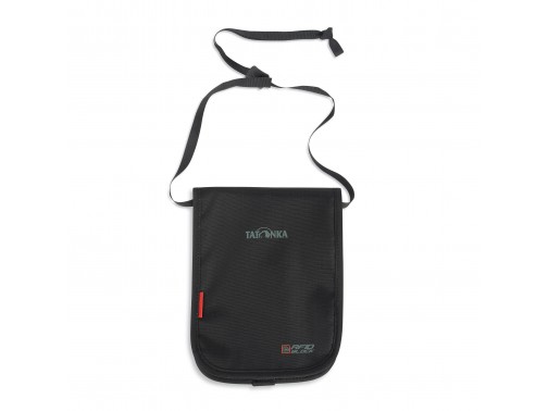 Дорожный кошелек-карман на шею для денег и документов Tatonka Hang Loose RFID B (Black)