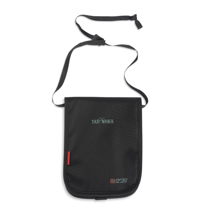 Дорожный кошелек-карман на шею для денег и документов Tatonka Hang Loose RFID B (Black)