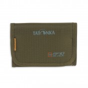 Кошелек для путешествий Tatonka Folder RFID B (Olive) — основное фото