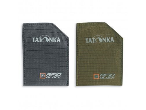 Набор из двух чехлов для кредитных карт Tatonka Sleeve RFID B Set