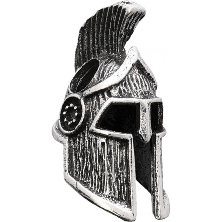 Бусина для паракорда Шлем спартанца Coeburn Tool Silver