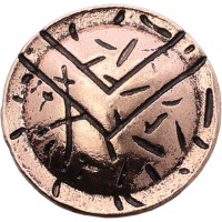 Бусина для паракорда Спартанский щит Coeburn Tool Copper