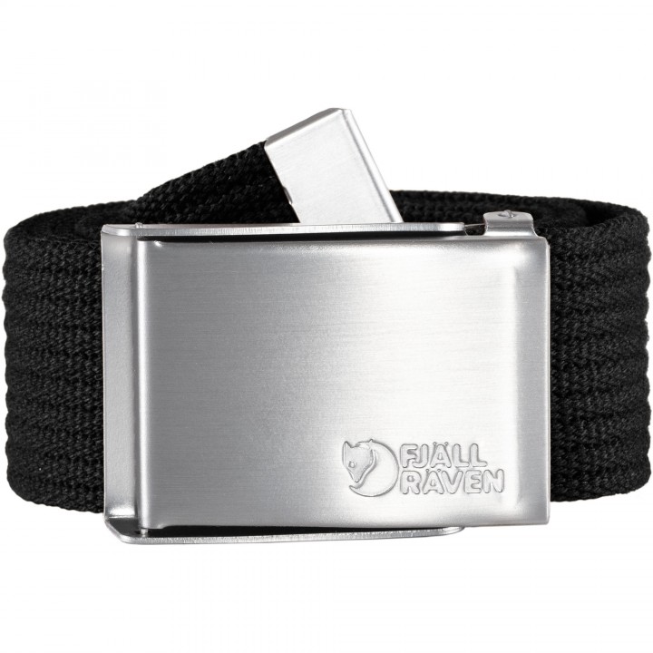Туристический походный ремень Fjällräven Canvas Belt (Black)