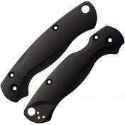 Сменные накладки для ножей Spyderco Para Military 2 Flytanium Lotus (Titanium Black) — основное фото