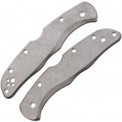 Сменные накладки для ножей Spyderco Endura Flytanium Classic (Titanium Stonewash) — основное фото