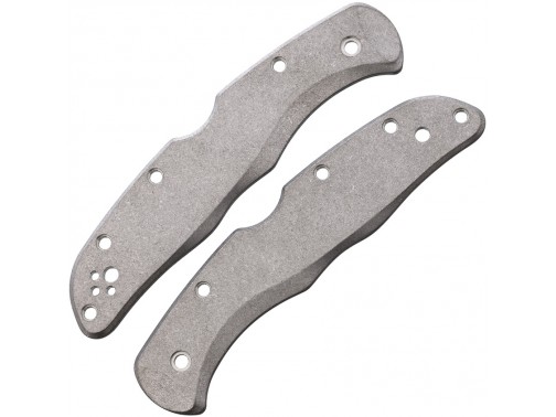 Сменные накладки для ножей Spyderco Endura Flytanium Classic (Titanium Stonewash)