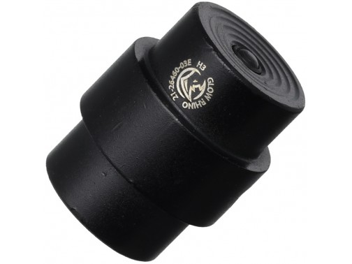 Заглушка с тритием для отверстия втулки для темляков для ножей Spyderco Para Military 2 и Para 3 Flytanium Lanyard Hole Stopper (Titanium Black/Green)