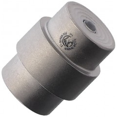 Заглушка с тритием для отверстия втулки для темляков для ножей Spyderco Para Military 2 и Para 3 Flytanium Lanyard Hole Stopper (Titanium Stonewash/White)