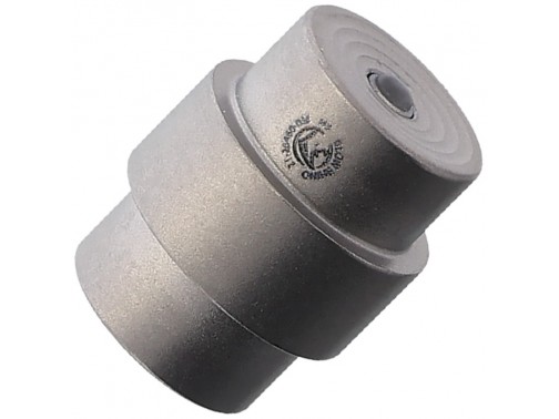 Заглушка с тритием для отверстия втулки для темляков для ножей Spyderco Para Military 2 и Para 3 Flytanium Lanyard Hole Stopper (Titanium Stonewash/White)