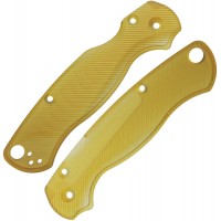 Сменные накладки для ножей Spyderco Para Military 2 Flytanium Lotus (Ultem)