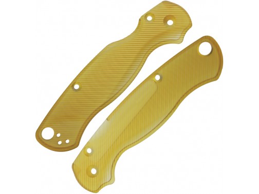 Сменные накладки для ножей Spyderco Para Military 2 Flytanium Lotus (Ultem)