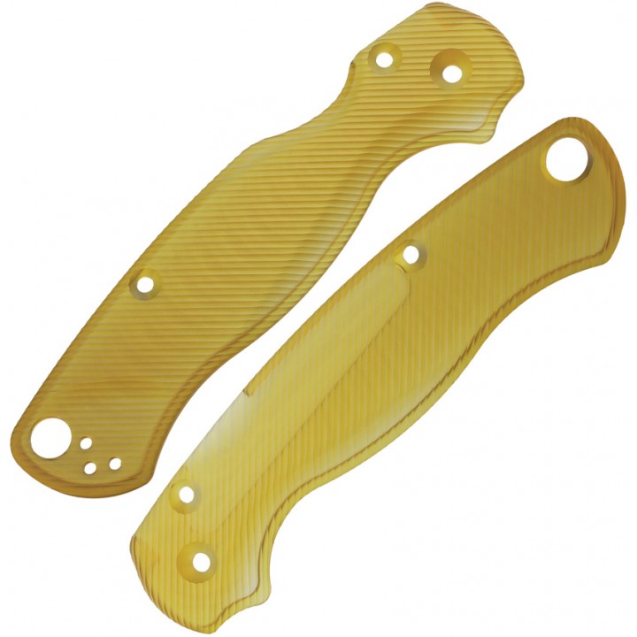 Сменные накладки для ножей Spyderco Para Military 2 Flytanium Lotus (Ultem)