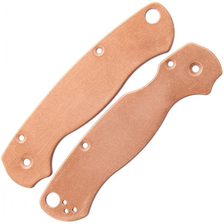 Сменные накладки для ножей Spyderco Para Military 2 Flytanium Classic (Copper Stonewash)