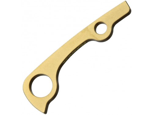 Сменный бэкспейсер для ножей Spyderco Para Military 2 Flytanium Backspacer (Brass Stonewash)