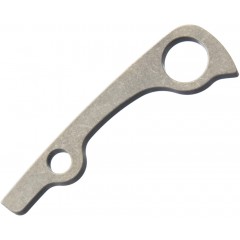 Сменный бэкспейсер для ножей Spyderco Para Military 2 Flytanium Backspacer (Titanium Stonewash)