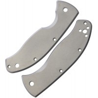 Сменные накладки для ножей Spyderco Tenacious Flytanium Classic (Titanium Stonewash)