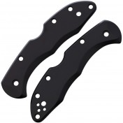 Сменные накладки для ножей Spyderco Delica Flytanium Classic (Titanium Black) — основное фото