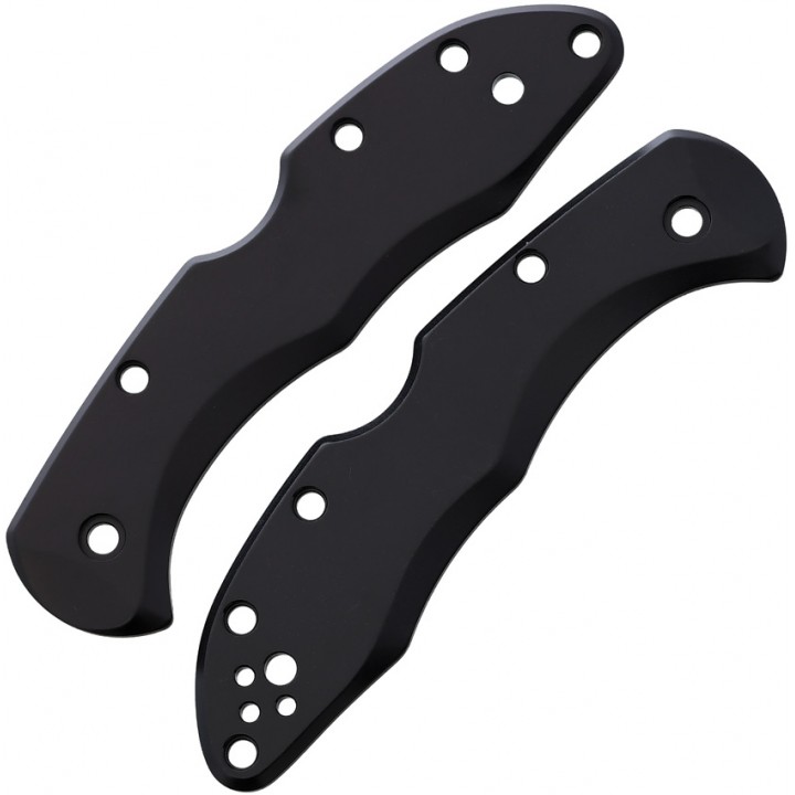 Сменные накладки для ножей Spyderco Delica Flytanium Classic (Titanium Black)