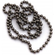 Титановая шариковая цепочка для ключей и аксессуаров Flytanium Titanium Ball Chain (Large) — основное фото