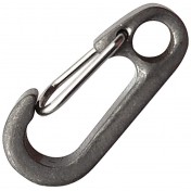 Титановый карабин для ключей и аксессуаров Flytanium Titanium Gate Clip (Small) — основное фото