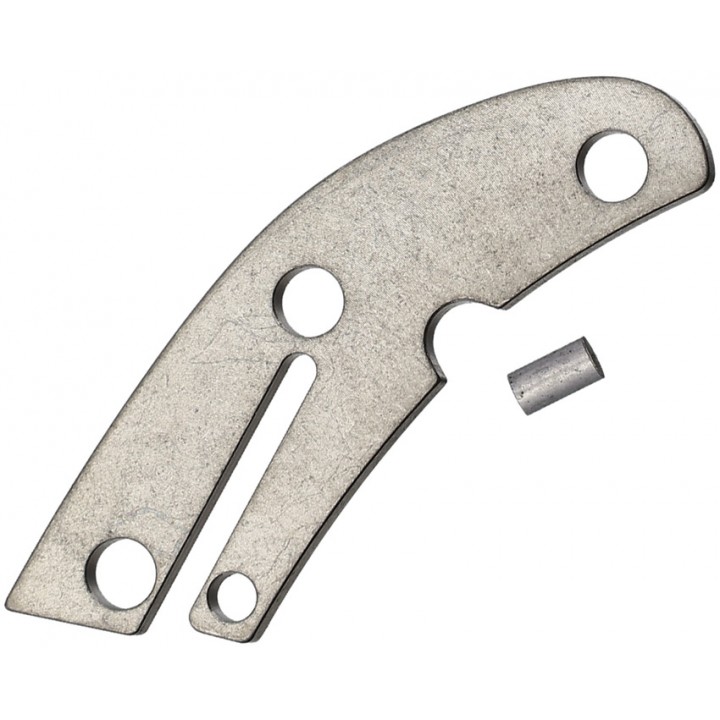 Сменный бэкспейсер для ножей Spyderco Delica Flytanium Backspacer (Titanium Stonewash)