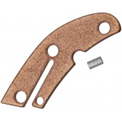 Сменный бэкспейсер для ножей Spyderco Delica Flytanium Backspacer (Copper Stonewash) — основное фото