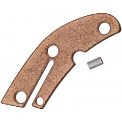 Сменный бэкспейсер для ножей Spyderco Delica Flytanium Backspacer (Copper Stonewash)