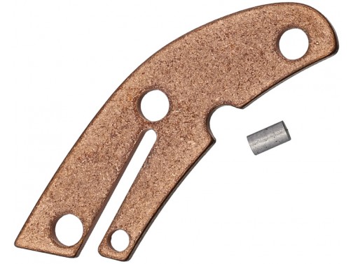 Сменный бэкспейсер для ножей Spyderco Delica Flytanium Backspacer (Copper Stonewash)