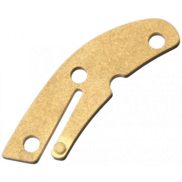 Сменный бэкспейсер для ножей Spyderco Delica Flytanium Backspacer (Brass Stonewash)