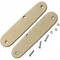 Сменные накладки для ножей Victorinox Cadet Flytanium Classic Flat (Brass Stonewash)