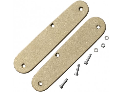 Сменные накладки для ножей Victorinox Cadet Flytanium Classic Flat (Brass Stonewash)