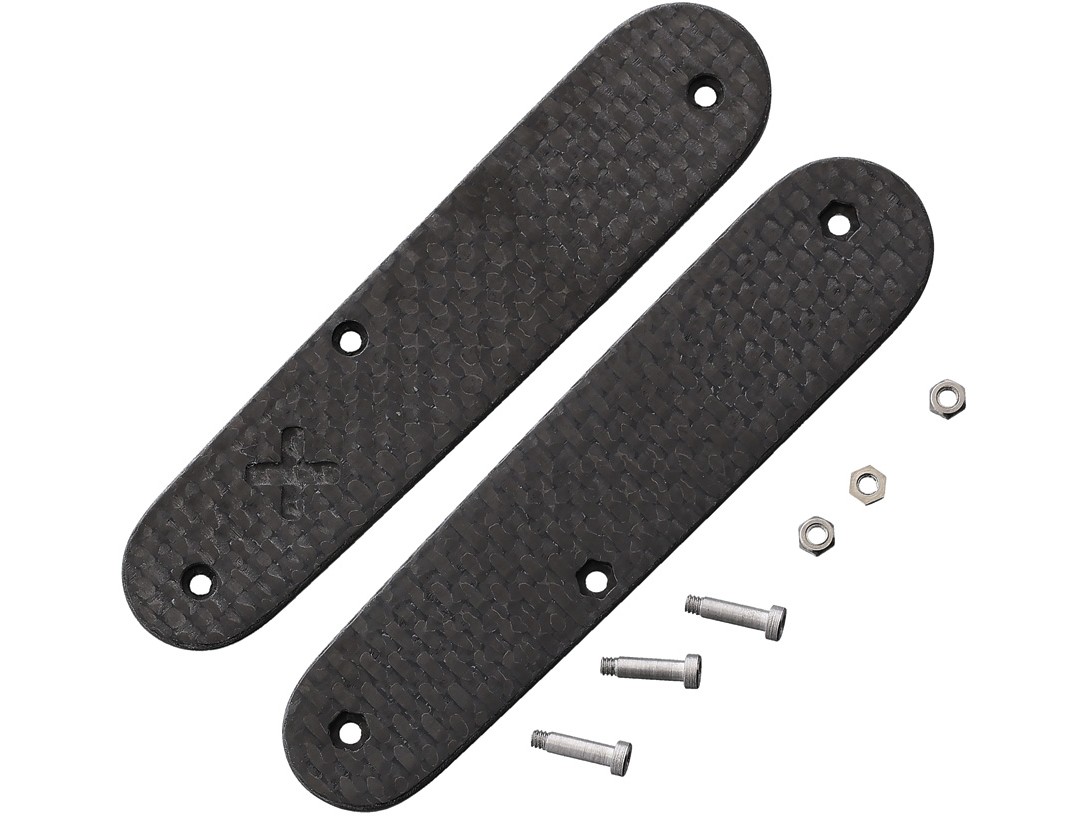 Сменные накладки для ножей Victorinox Cadet Flytanium Classic Flat (Carbon Fiber Basket Weave)