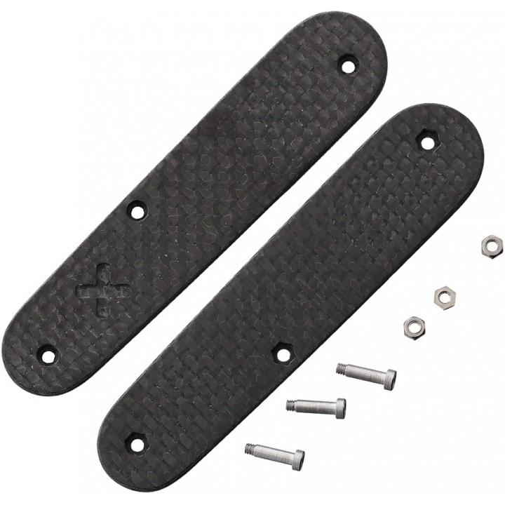 Сменные накладки для ножей Victorinox Cadet Flytanium Classic Flat (Carbon Fiber Basket Weave)