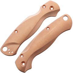 Сменные накладки для ножей Spyderco Para Military 2 Flytanium Lotus (Copper Stonewash)