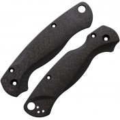 Сменные накладки для ножей Spyderco Para Military 2 Flytanium Lotus (Carbon Fiber Basket Weave) — основное фото