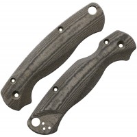 Сменные накладки для ножей Spyderco Para Military 2 Flytanium Lotus (Micarta Green Linen)