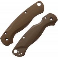 Сменные накладки для ножей Spyderco Para Military 2 Flytanium Lotus (G-10 Flat Dark Earth) Сменные накладки для ножей Spyderco Para Military 2 Flytanium Lotus (G-10 Flat Dark Earth)