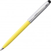Космическая шариковая ручка со стилусом Fisher Space Pen Cap-O-Matic (Chrome/Yellow) — основное фото