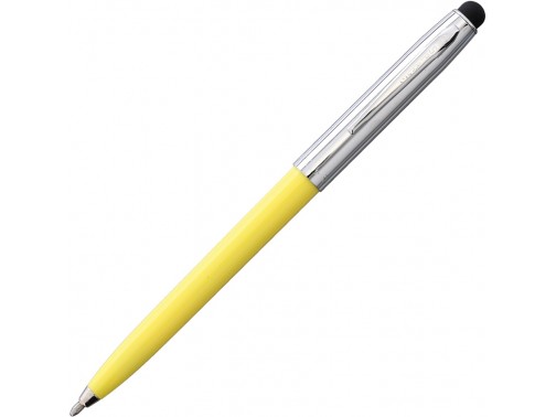 Космическая шариковая ручка со стилусом Fisher Space Pen Cap-O-Matic (Chrome/Yellow)