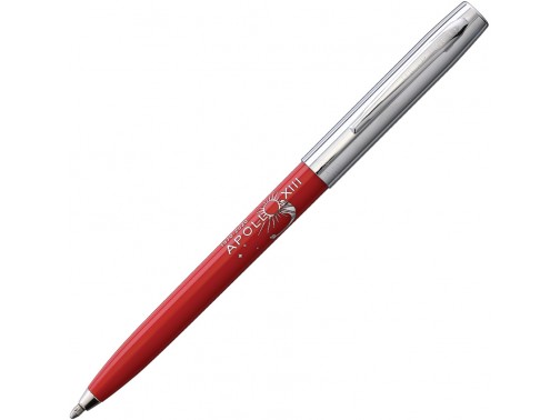 Космическая шариковая ручка Fisher Space Pen Cap-O-Matic (Apollo 13 Chrome/Red)