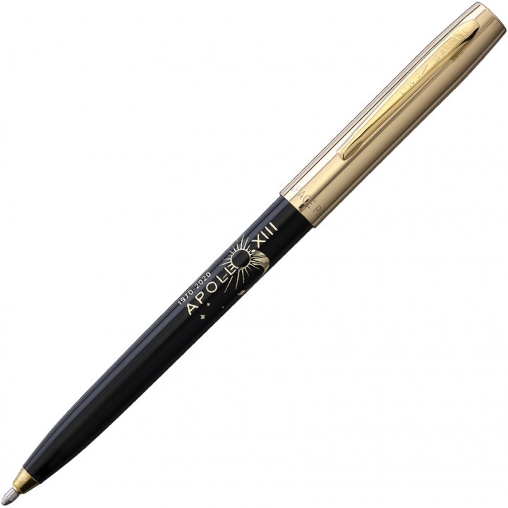Космическая шариковая ручка Fisher Space Pen Cap-O-Matic (Apollo 13 Gold/Black)