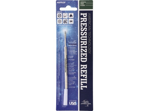 Сменный космический шариковый стержень для ручек Parker и Fisher Space Pen PR (Green Fine)