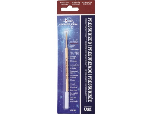 Сменный космический шариковый стержень для ручек Parker и Fisher Space Pen PR (Burgundy Medium)