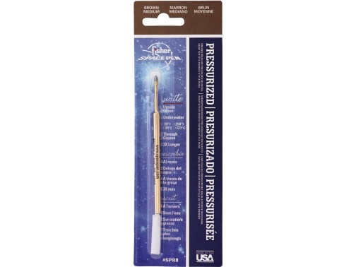 Сменный космический шариковый стержень для ручек Parker и Fisher Space Pen PR (Brown Medium)