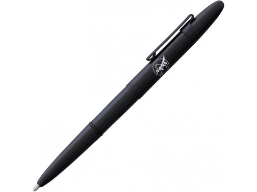 Космическая шариковая ручка с клипсой Fisher Space Pen Bullet (NASA Meatball Black)