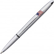 Космическая шариковая ручка Fisher Space Pen Bullet (American Flag Chrome) — основное фото