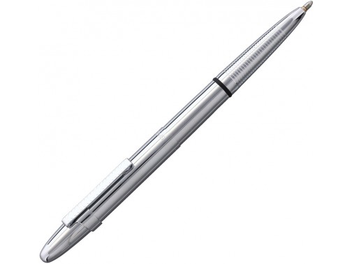 Космическая шариковая ручка с клипсой Fisher Space Pen Bullet (Chrome)
