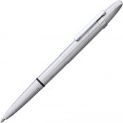 Космическая шариковая ручка с клипсой Fisher Space Pen Bullet (Brushed Chrome) — основное фото